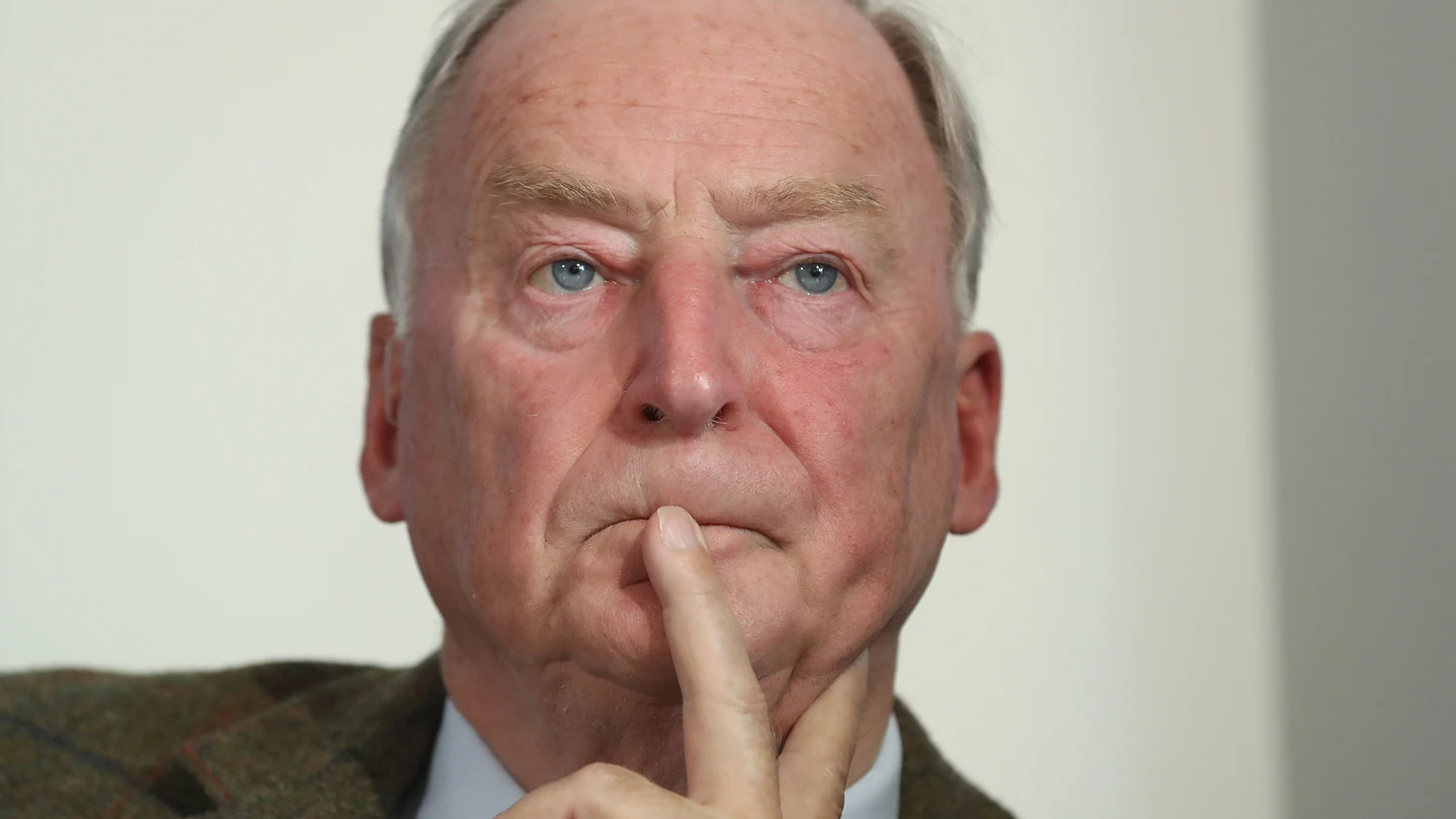 El ultraderechista alemán Alexander Gauland El ultraderechista alemán Alexander Gauland