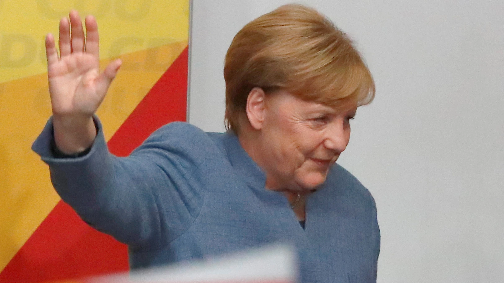 Angela Merkel, tras ganar las elecciones