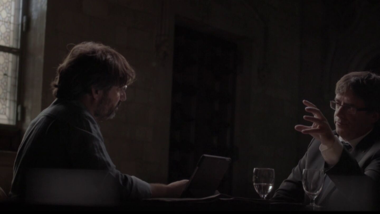 Jordi &Eacute;vole y Carles Puigdemont