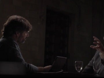 Jordi Évole y Carles Puigdemont Jordi Évole y Carles Puigdemont