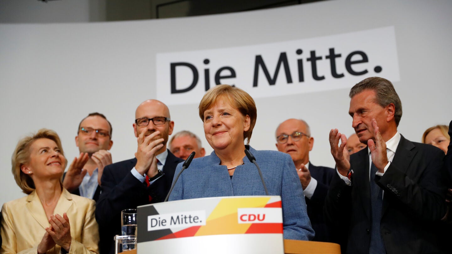 Angela Merkel gobernar&aacute; en Alemania por cuarta vez