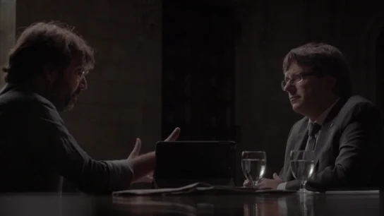 Jordi Évole y Carles Puigdemont Jordi Évole y Carles Puigdemont