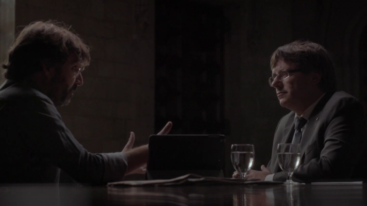 Jordi &Eacute;vole y Carles Puigdemont
