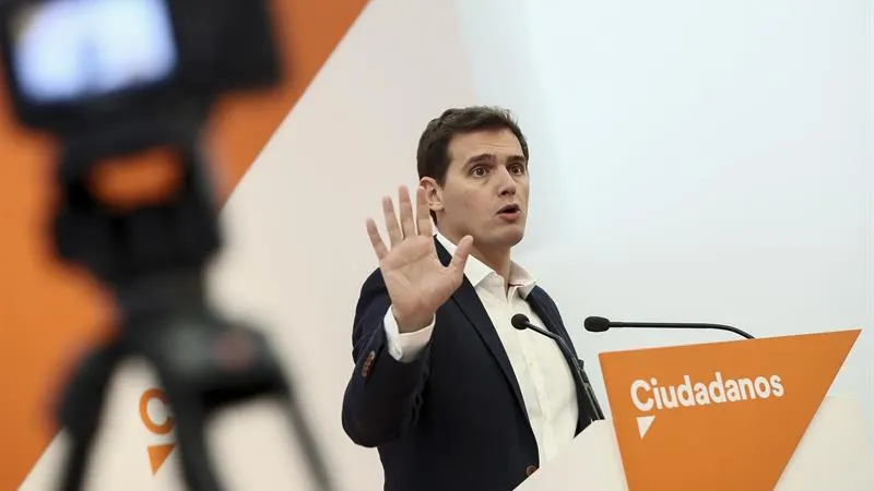 El líder de Ciudadanos, Albert Rivera