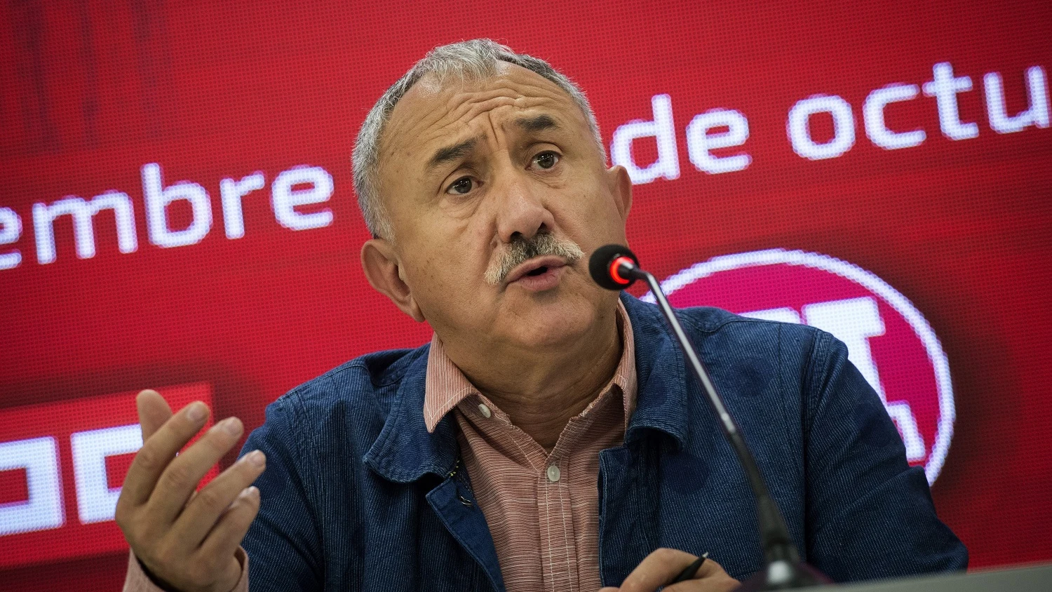 El secretario general de UGT, Pepe Álvarez