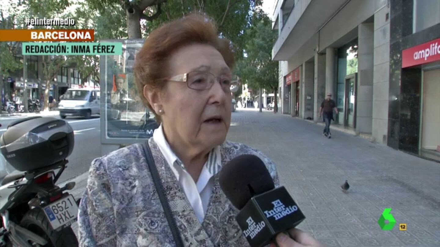 Una ciudadana catalana