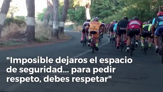 Un conductor explota contra un grupo de ciclistas: "Para pedir respeto antes debes respetar" Un conductor explota contra un grupo de ciclistas: "Para pedir respeto antes debes respetar"