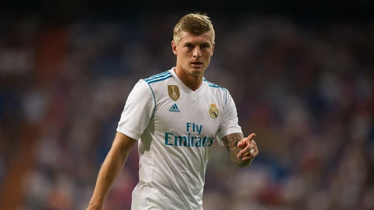 Toni Kroos en el partido frente a la Fiorentina Toni Kroos en el partido frente a la Fiorentina