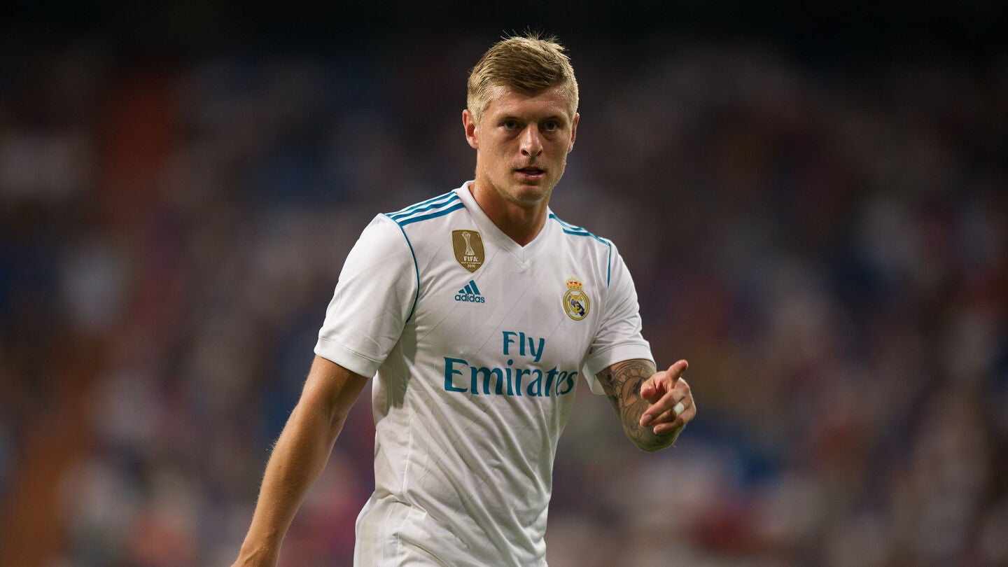 Toni Kroos en el partido frente a la Fiorentina
