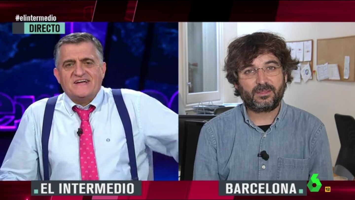 El Gran Wyoming y Jordi &Eacute;vole