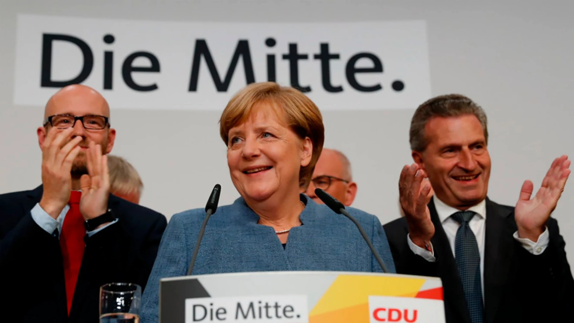 La canciller alemana y líder cristianodemócrata, Angela Merkel