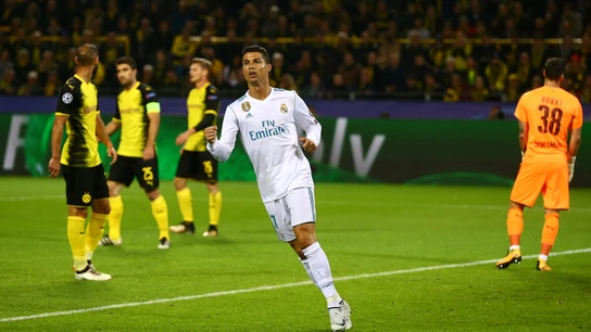 Cristiano Ronaldo celebra el gol Cristiano Ronaldo celebra el gol