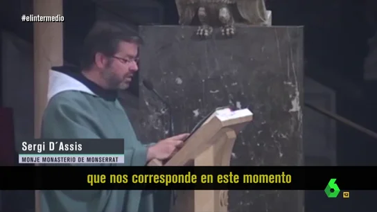 Sergi D'Assis, monje del Monasterio de Montserrat Sergi D'Assis, monje del Monasterio de Montserrat