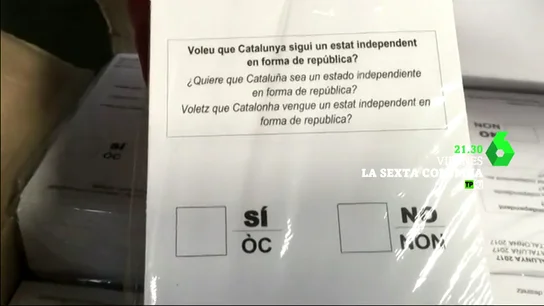 ¿Habrá urnas el 1 de octubre? ¿Hacia dónde camina Cataluña? Este viernes en laSexta Columna ¿Habrá urnas el 1 de octubre? ¿Hacia dónde camina Cataluña? Este viernes en laSexta Columna