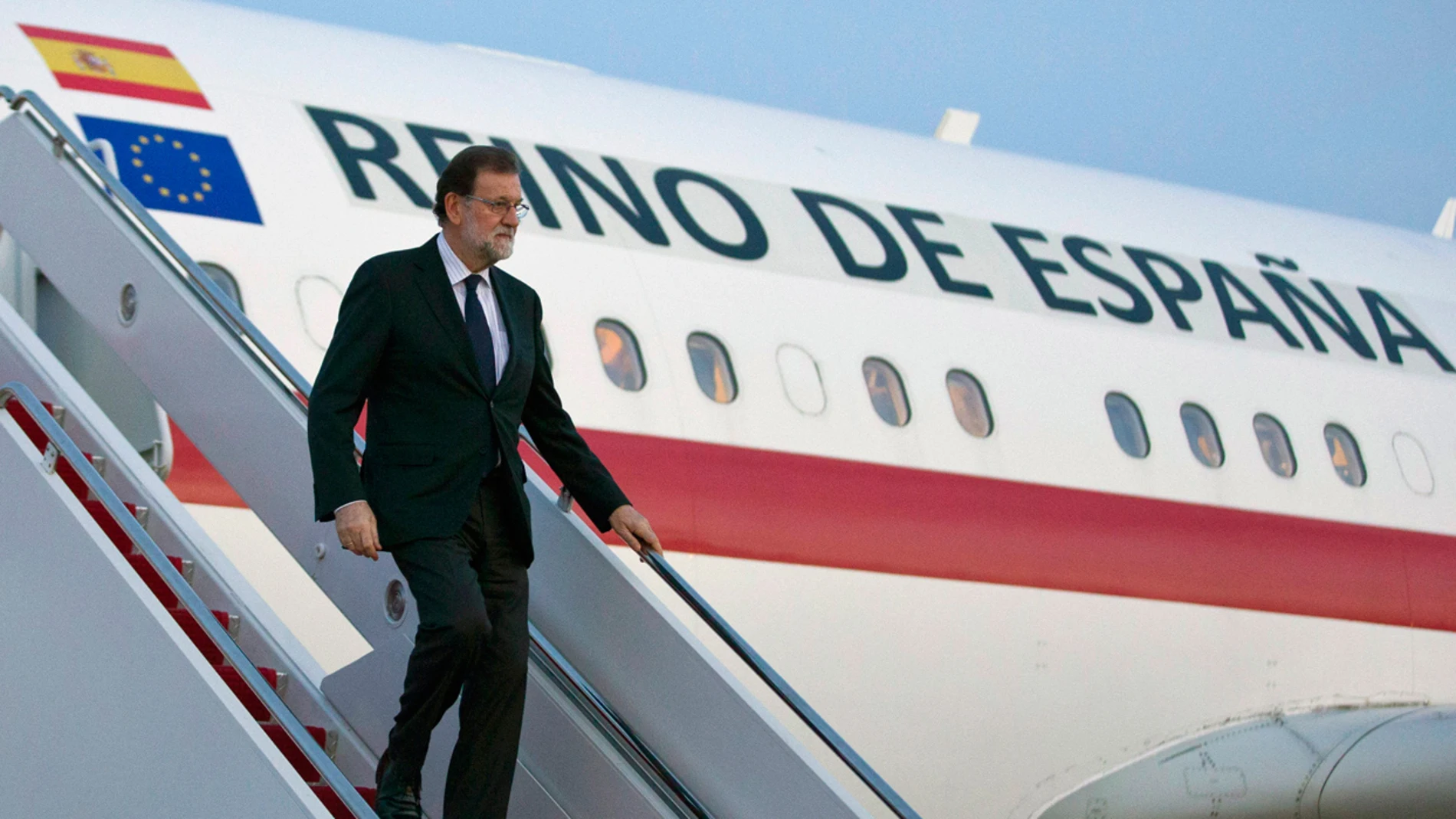 Mariano Rajoy llega a Estados Unidos