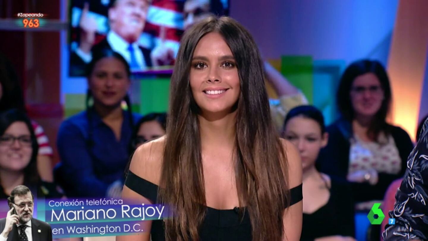 Cristina Pedroche y Mariano Rajoy