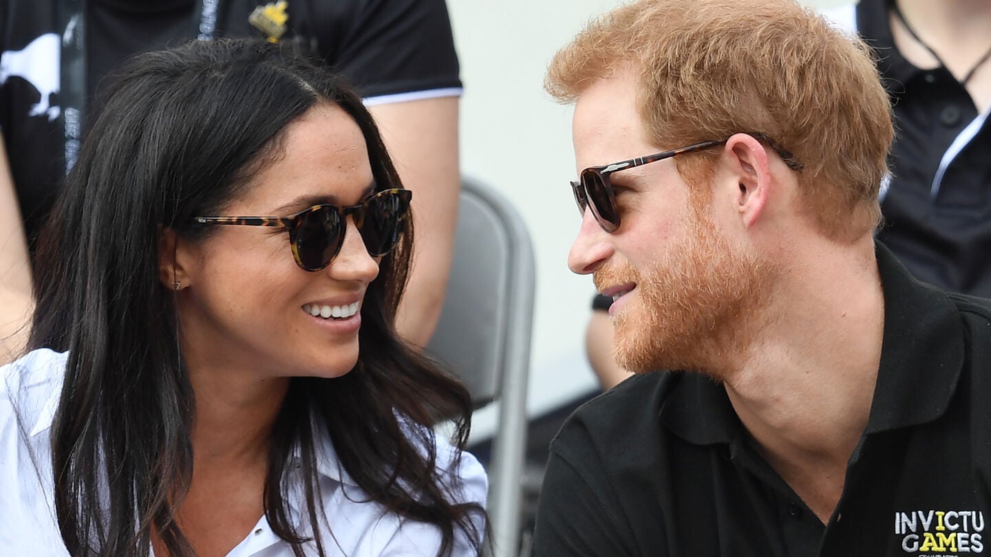 El pr&iacute;ncipe Harry y Meghan Markle durante los Juegos Invictus 