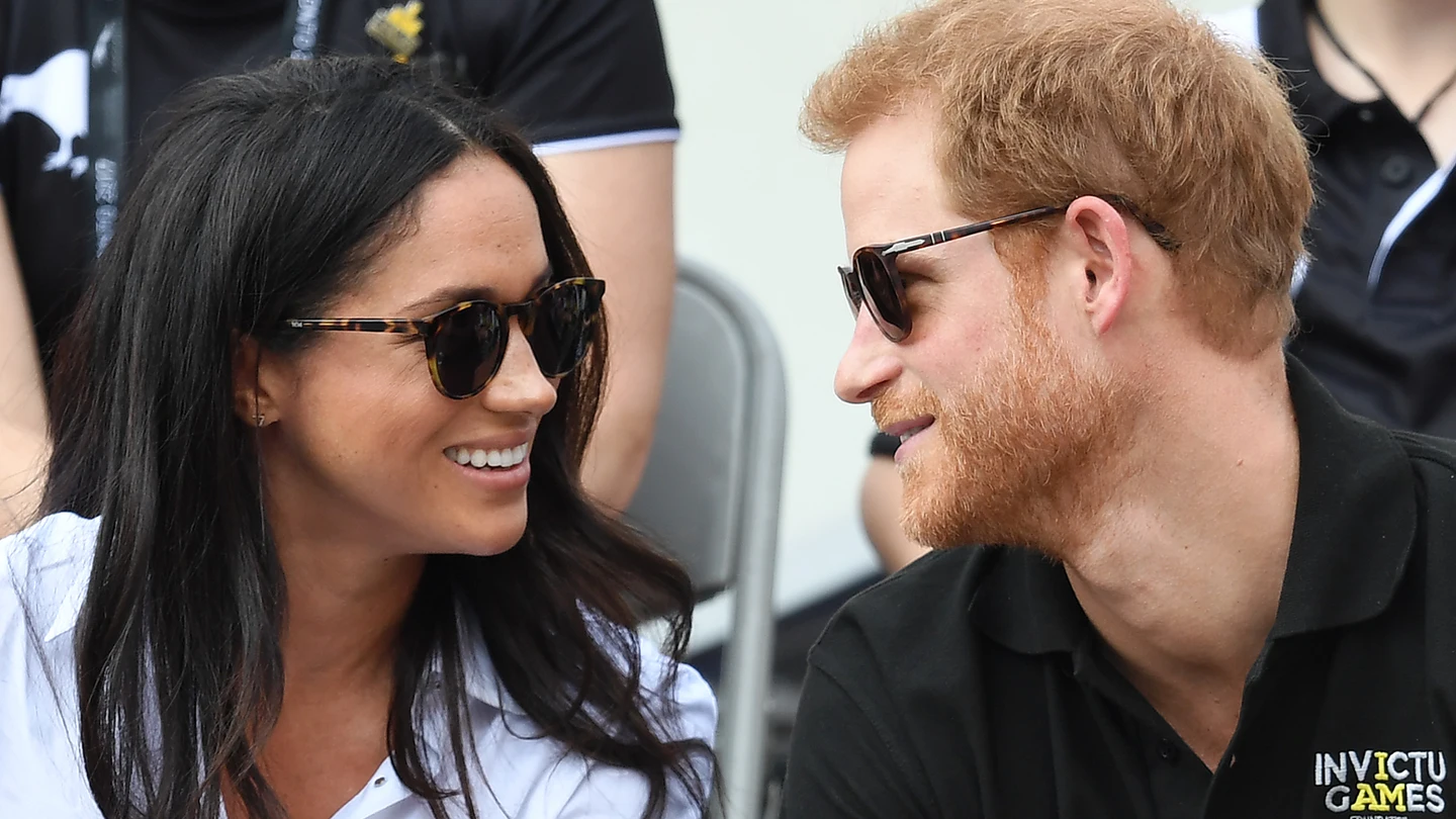 El príncipe Harry y Meghan Markle durante los Juegos Invictus El príncipe Harry y Meghan Markle durante los Juegos Invictus