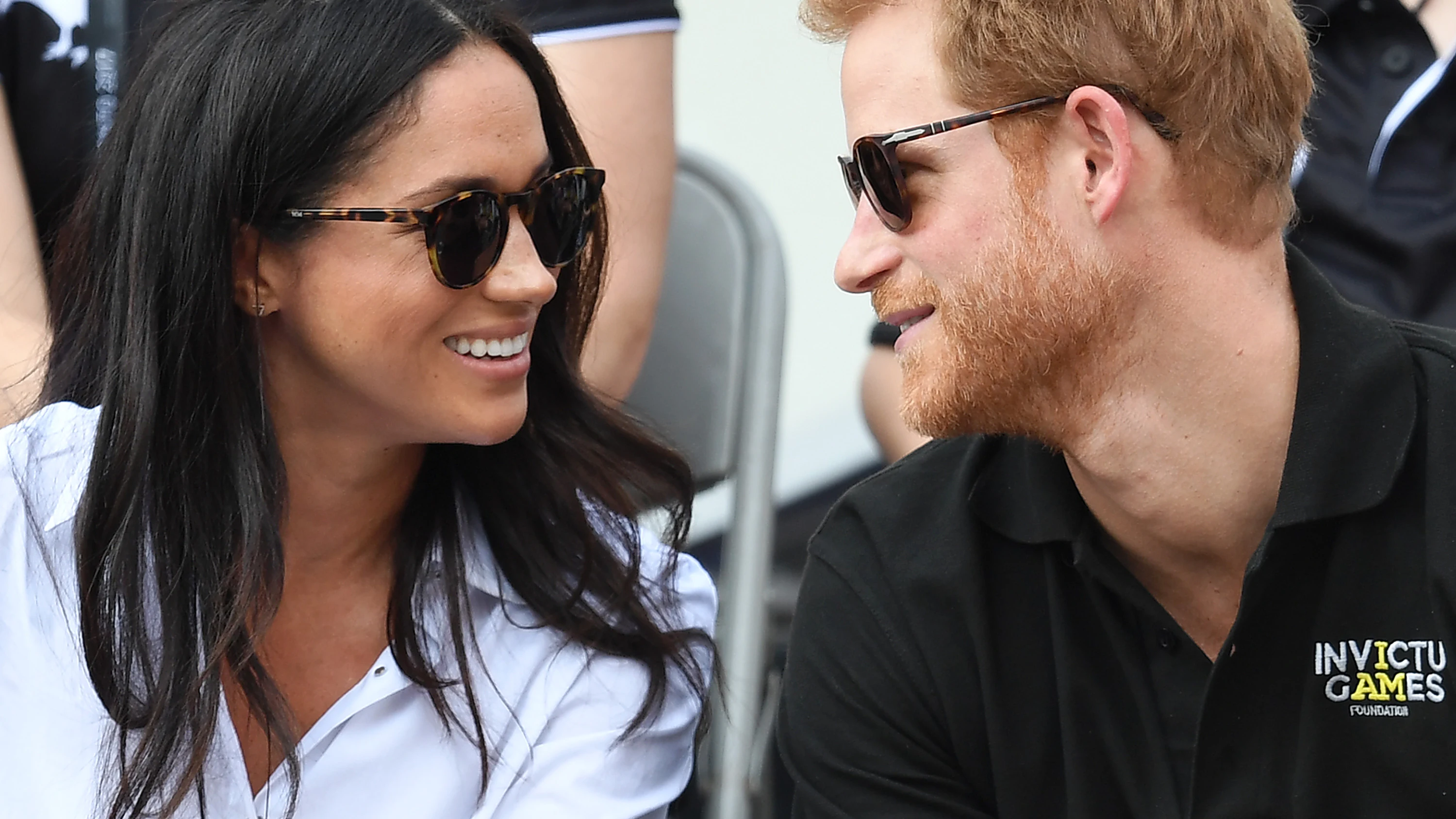 El príncipe Harry y Meghan Markle durante los Juegos Invictus 