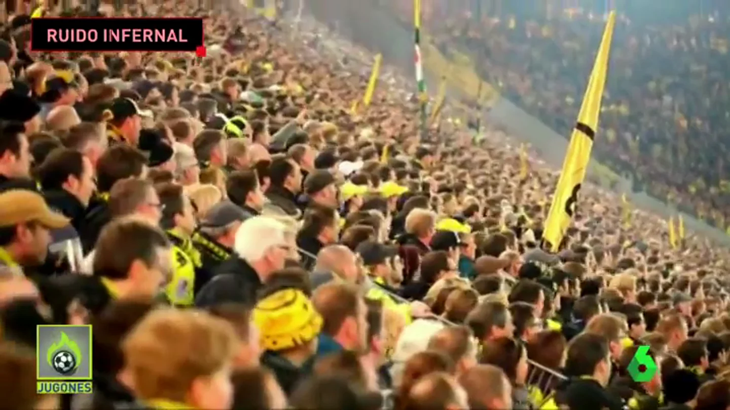 La locura del Signal Iduna Park: así se vive cada partido en el 'infernal' estadio del Dortmund La locura del Signal Iduna Park: así se vive cada partido en el 'infernal' estadio del Dortmund