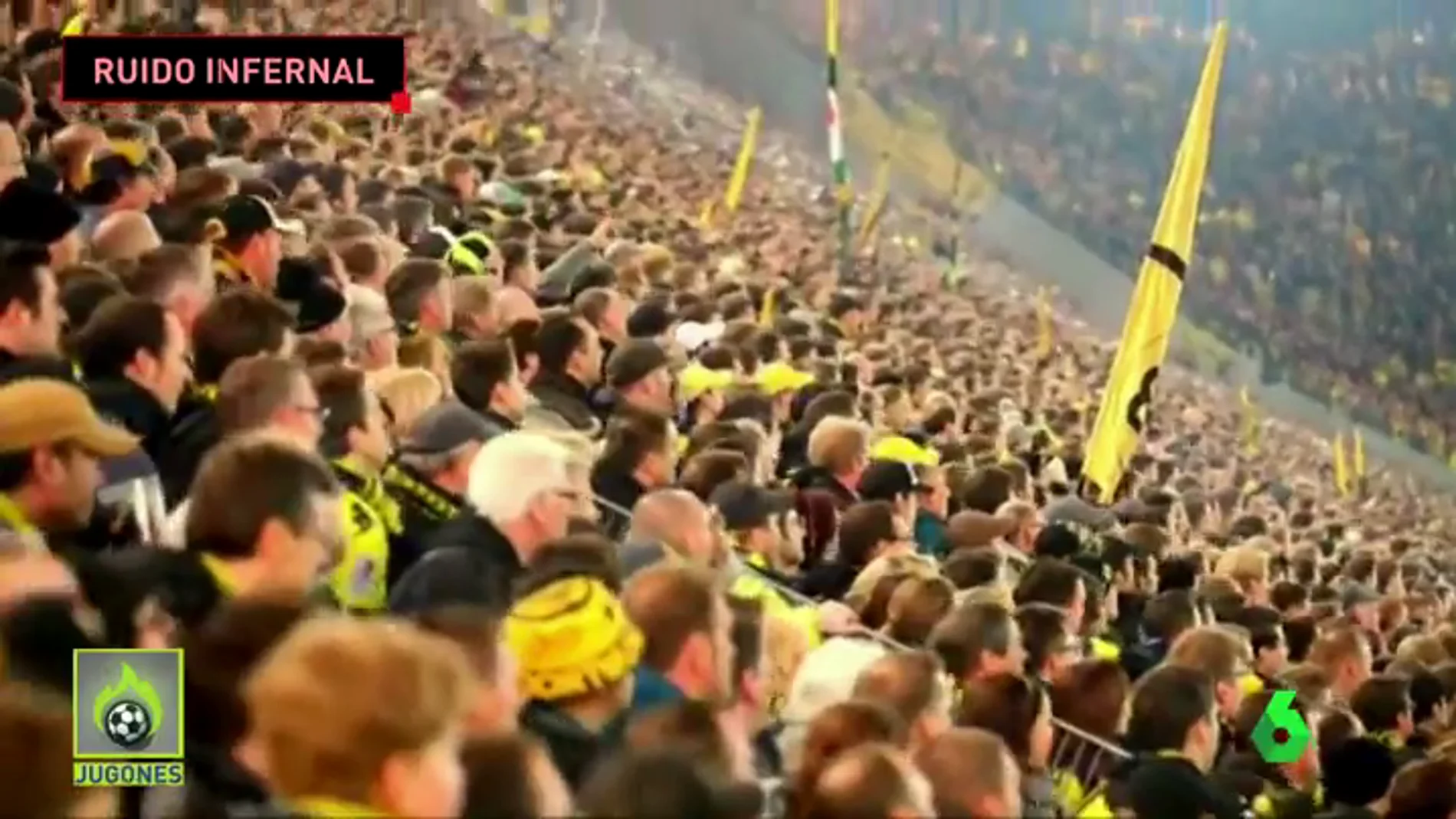 La locura del Signal Iduna Park: así se vive cada partido en el 'infernal' estadio del Dortmund