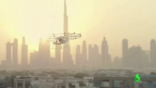 Dubai presenta un prototipo de taxi aéreo Dubai presenta un prototipo de taxi aéreo