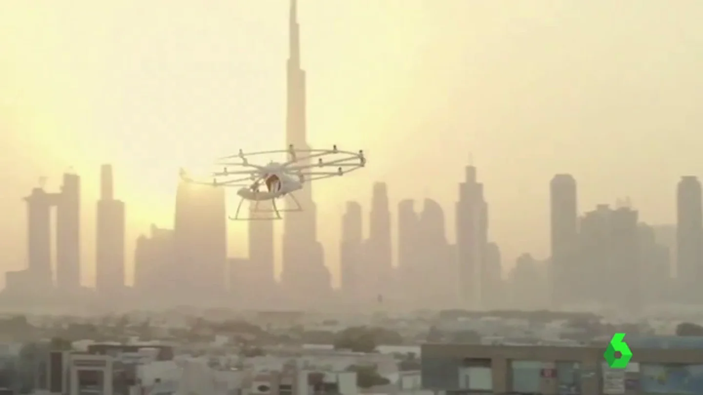 Dubai presenta un prototipo de taxi aéreo Dubai presenta un prototipo de taxi aéreo