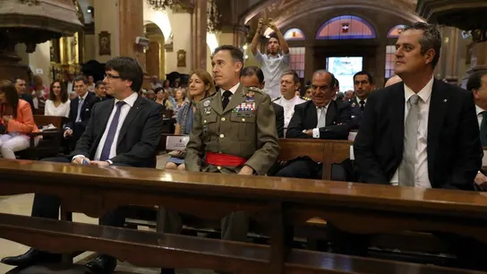 Carles Puigdemont y Joaquim Forn Carles Puigdemont y Joaquim Forn