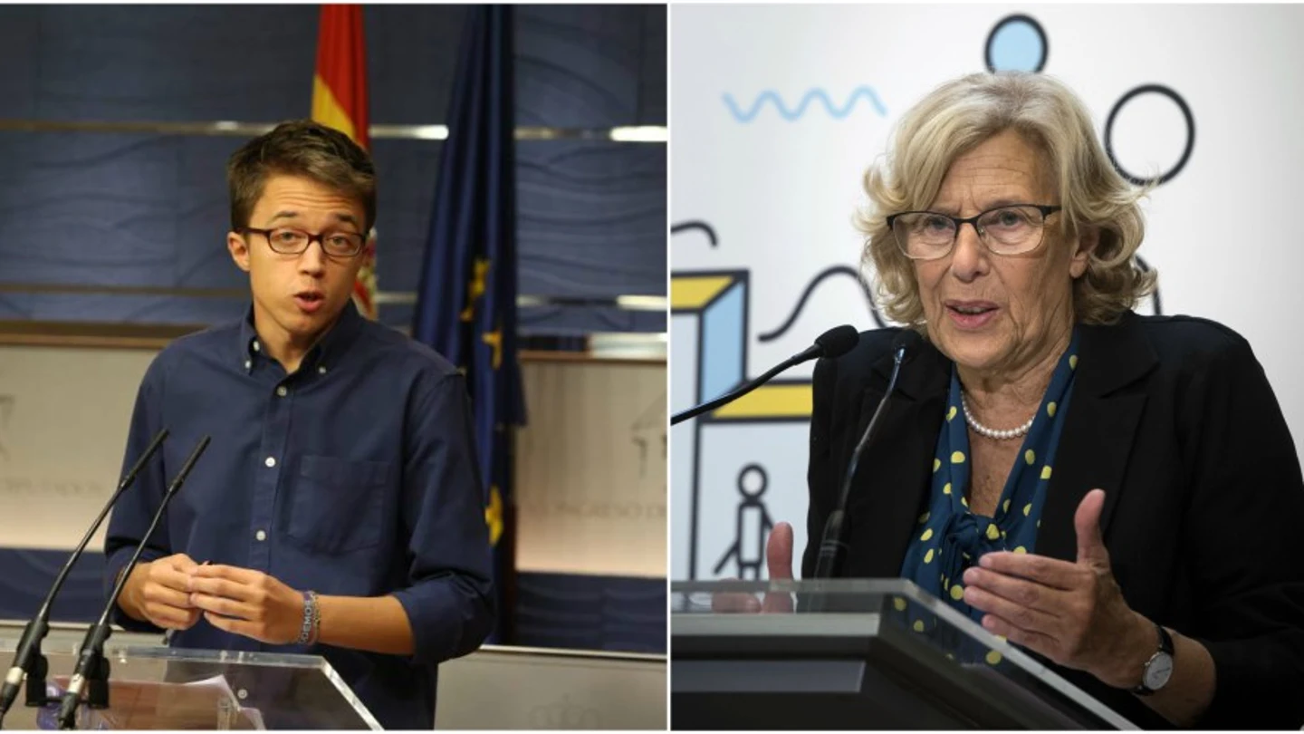 Íñigo Errejón y Manuela Carmena Íñigo Errejón y Manuela Carmena