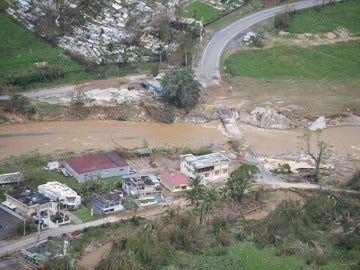 Las inundaciones provocadas por el desbordamiento de la presa de Guajataca en Puerto Rico