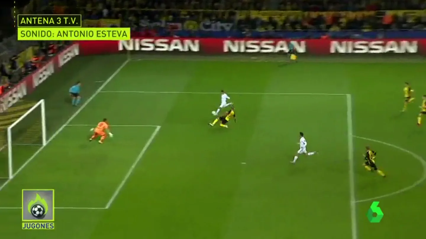 Lo que no viste del partidozo de Cristiano contra el Dortmund Lo que no viste del partidozo de Cristiano contra el Dortmund
