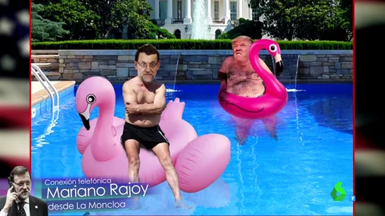 Mariano Rajoy con Donald Trump Mariano Rajoy con Donald Trump