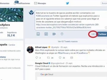 Tutorial: Cómo activar manualmente los tuits de 280 caracteres en Twitter