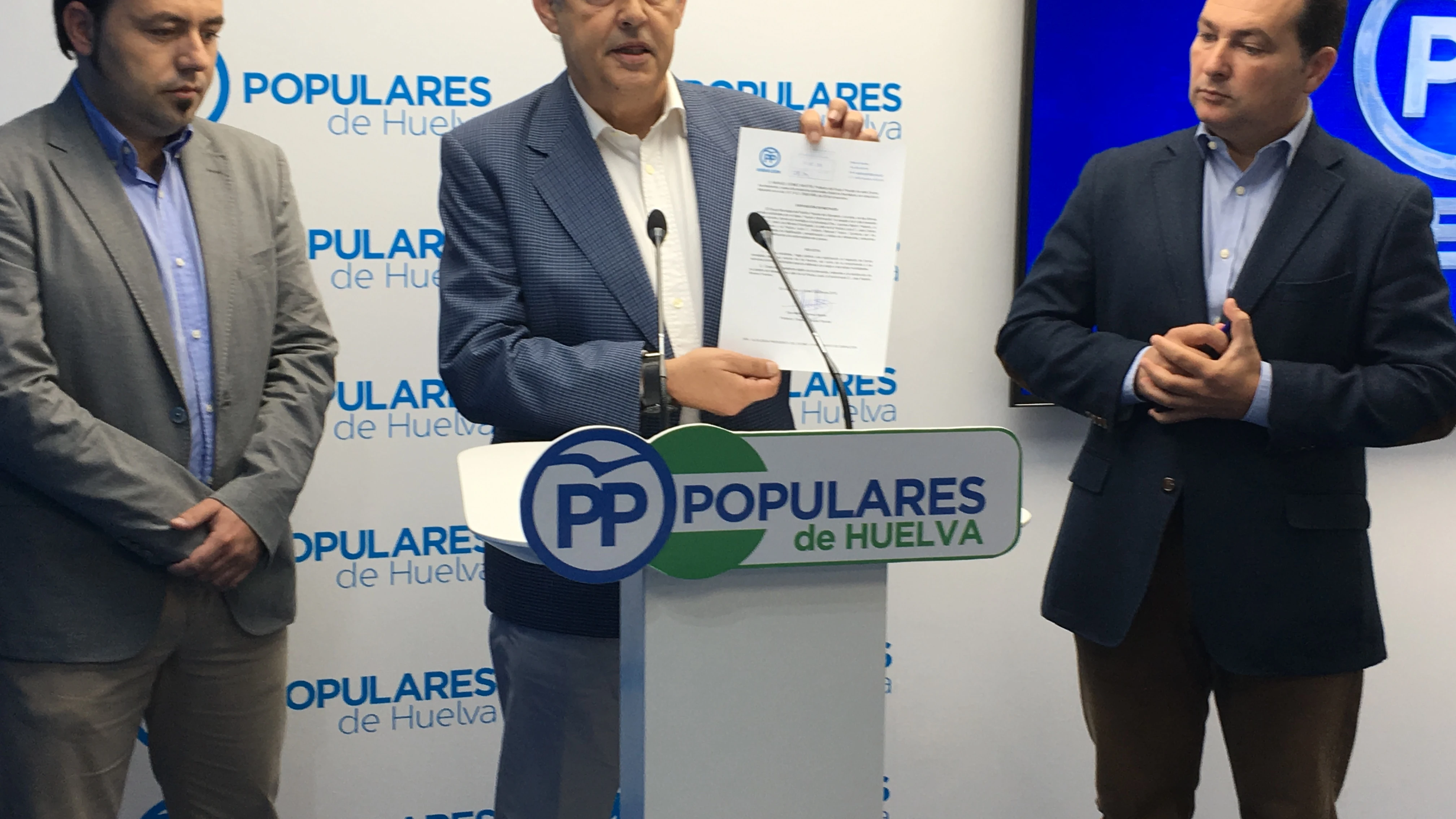 Manuel Gómez Martín, portavoz del PP en Gibraleón