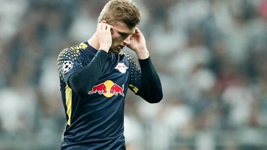 Timo Werner en el partido contra el Besiktas Timo Werner en el partido contra el Besiktas