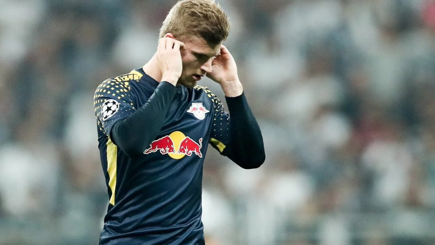 Timo Werner en el partido contra el Besiktas Timo Werner en el partido contra el Besiktas