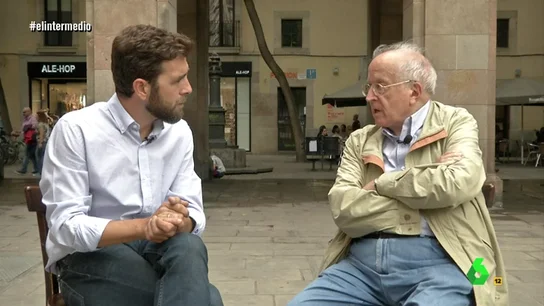 José Martí Gómez aprovecha "la seriedad y audiencia de El Intermedio" para ofecrese de asesor sobre Cataluña al ministro del Interior: "Lo haría mejor" José Martí Gómez aprovecha "la seriedad y audiencia de El Intermedio" para ofecrese de asesor sobre Cataluña al ministro del Interior: "Lo haría mejor"