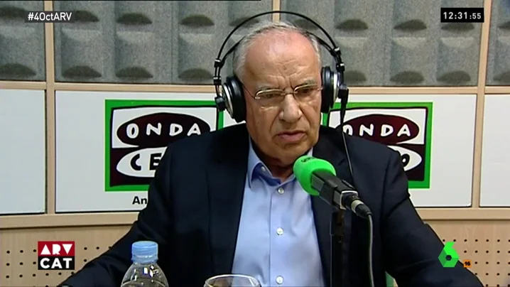 El exvicepresidente del Gobierno Alfonso Guerra