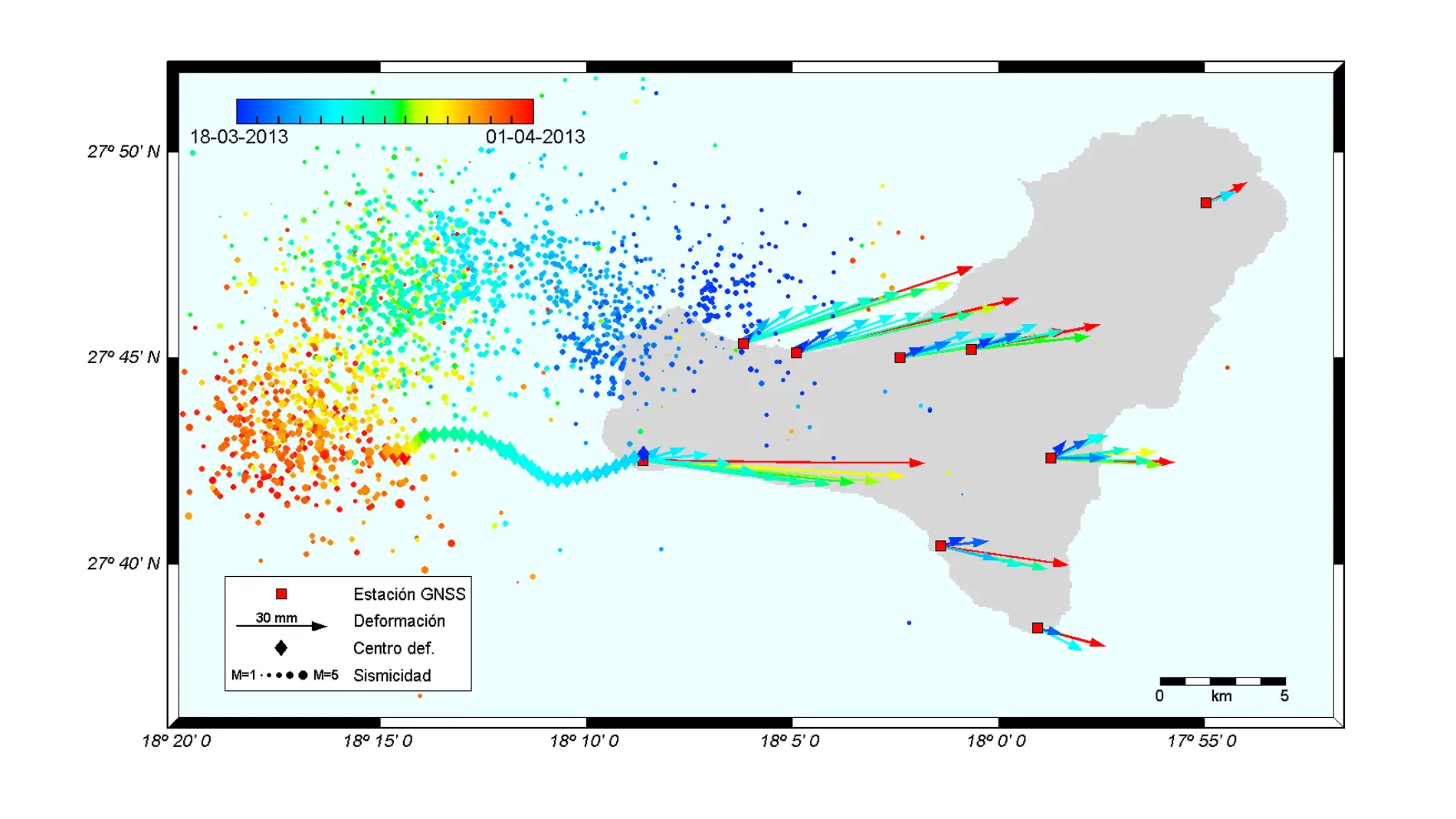 Como predecir la magnitud de una futura erupcion volcanica en El Hierro