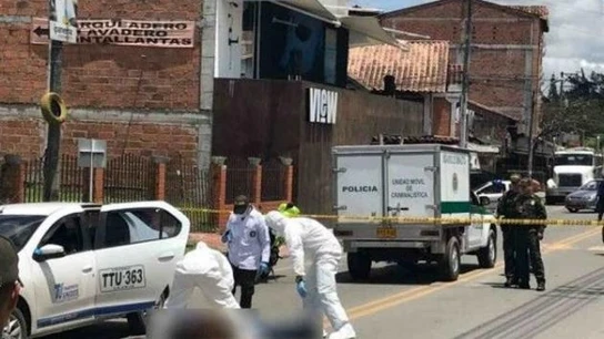 Lugar del asesinato de un sacerdote Lugar del asesinato de un sacerdote