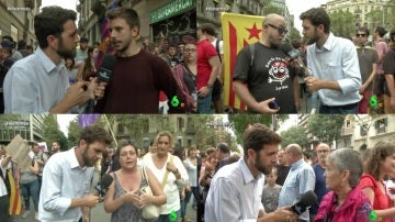 Gonzo entrevista a los manifestantes de la huelga general en Cataluña