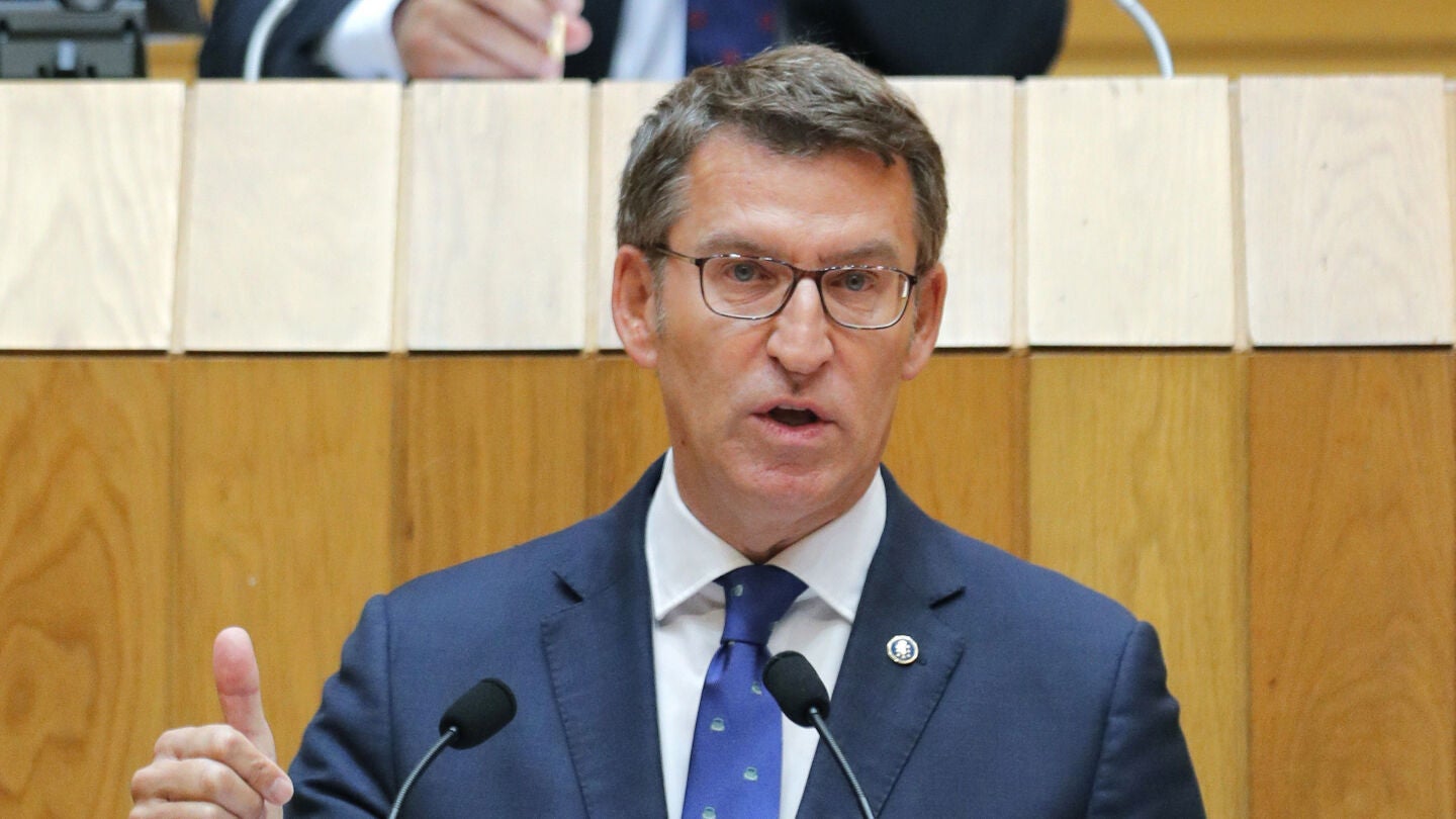 El presidente de la Xunta, Alberto N&uacute;&ntilde;ez Feij&oacute;o