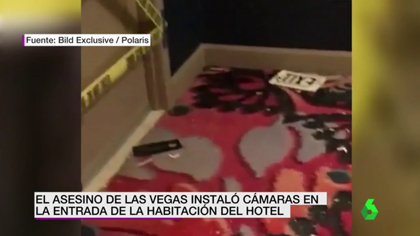 El asesino de Las Vegas colocó cámaras en la habitación El asesino de Las Vegas colocó cámaras en la habitación