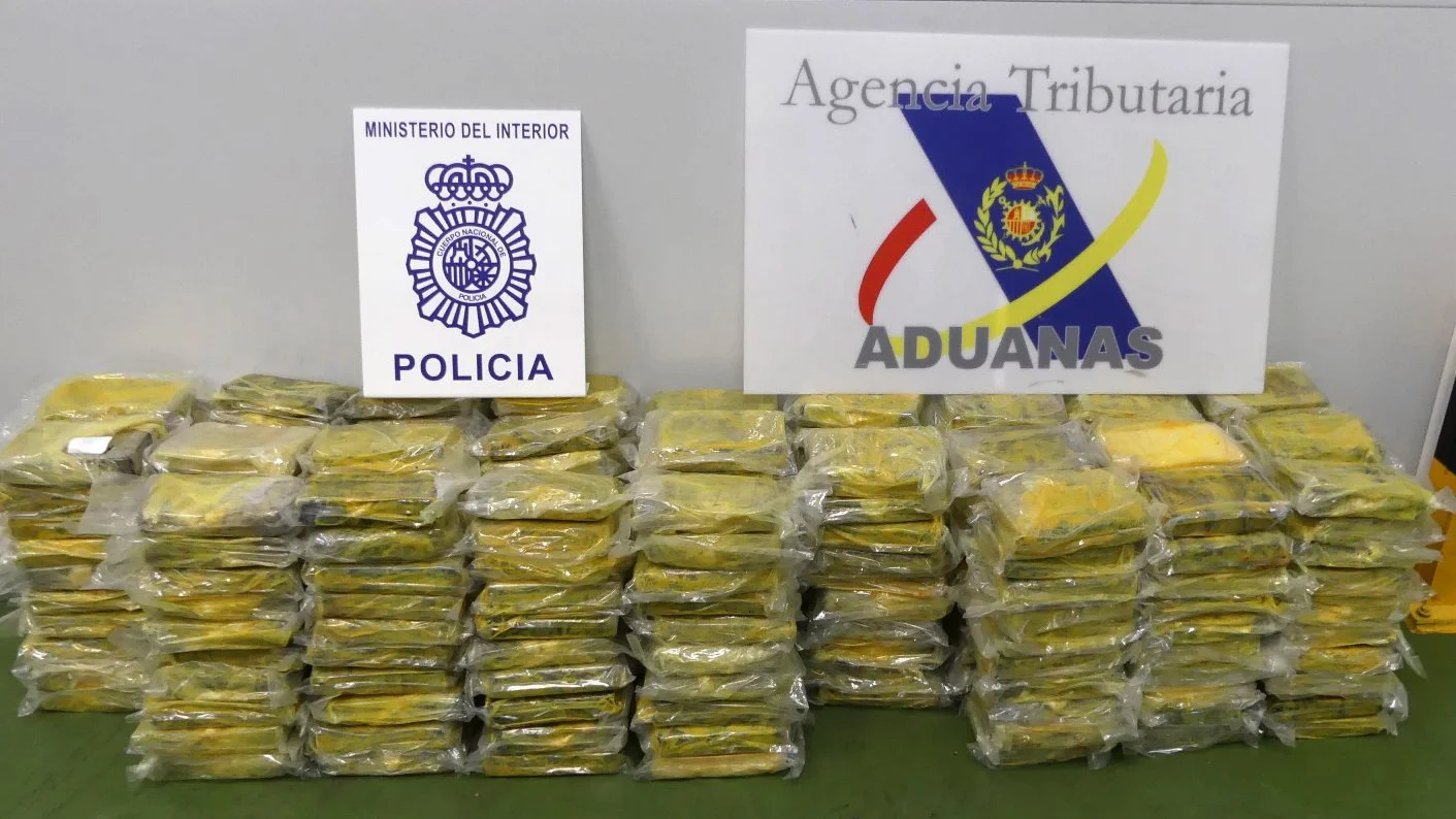 Incautación de droga en el puerto de Algeciras