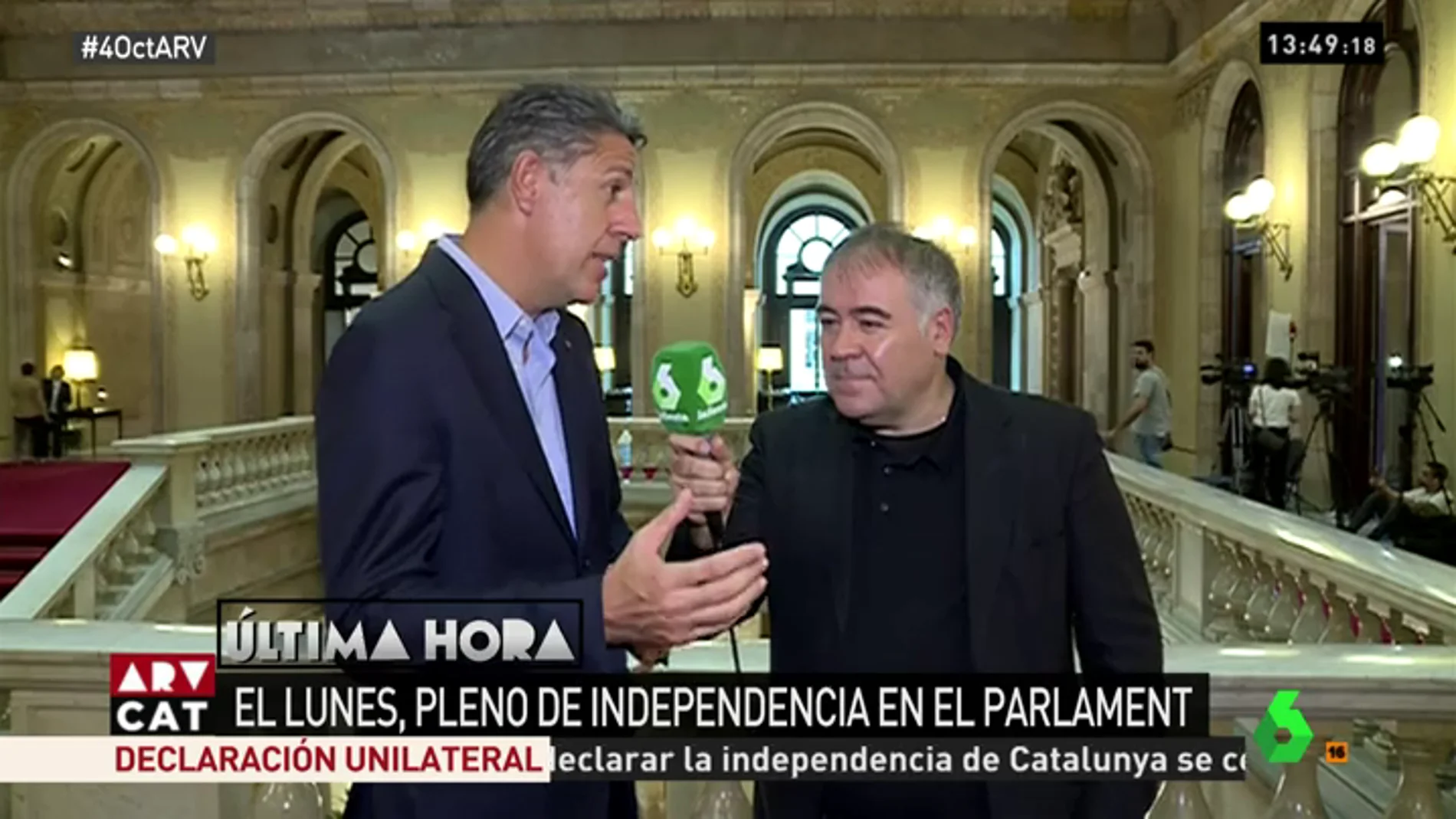 El líder del PP en Cataluña, Xavier García Albiol