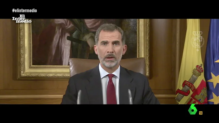 El (deportista) detalle que no se vio en televisión del discurso del rey Felipe VI El (deportista) detalle que no se vio en televisión del discurso del rey Felipe VI