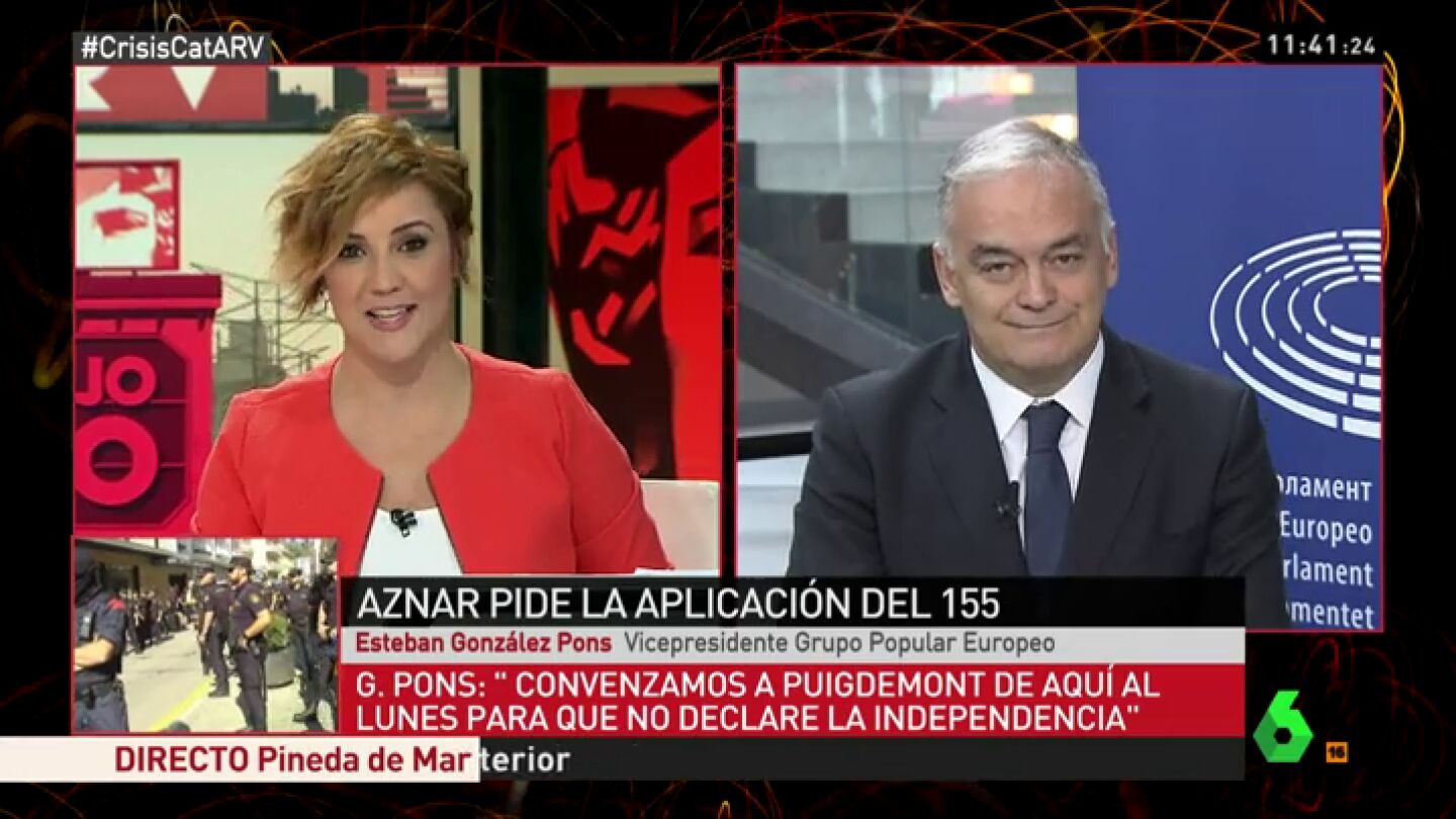 El vicepresidente del Grupo Popular Europeo, Esteban Gonz&aacute;lez Pons