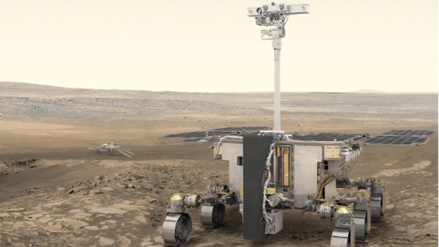 Recreaci&oacute;n de un robot de exploraci&oacute;n espacial