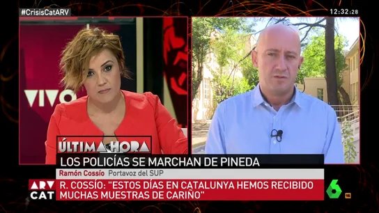 El portavoz del SUP, Ramón Cossío El portavoz del SUP, Ramón Cossío