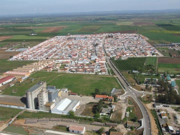 Vista aérea de Guadiana del Caudillo Vista aérea de Guadiana del Caudillo